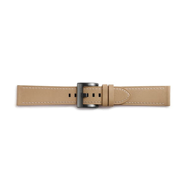 Samsung Classic Leather Strap Beige - Gear Sport - Accessories